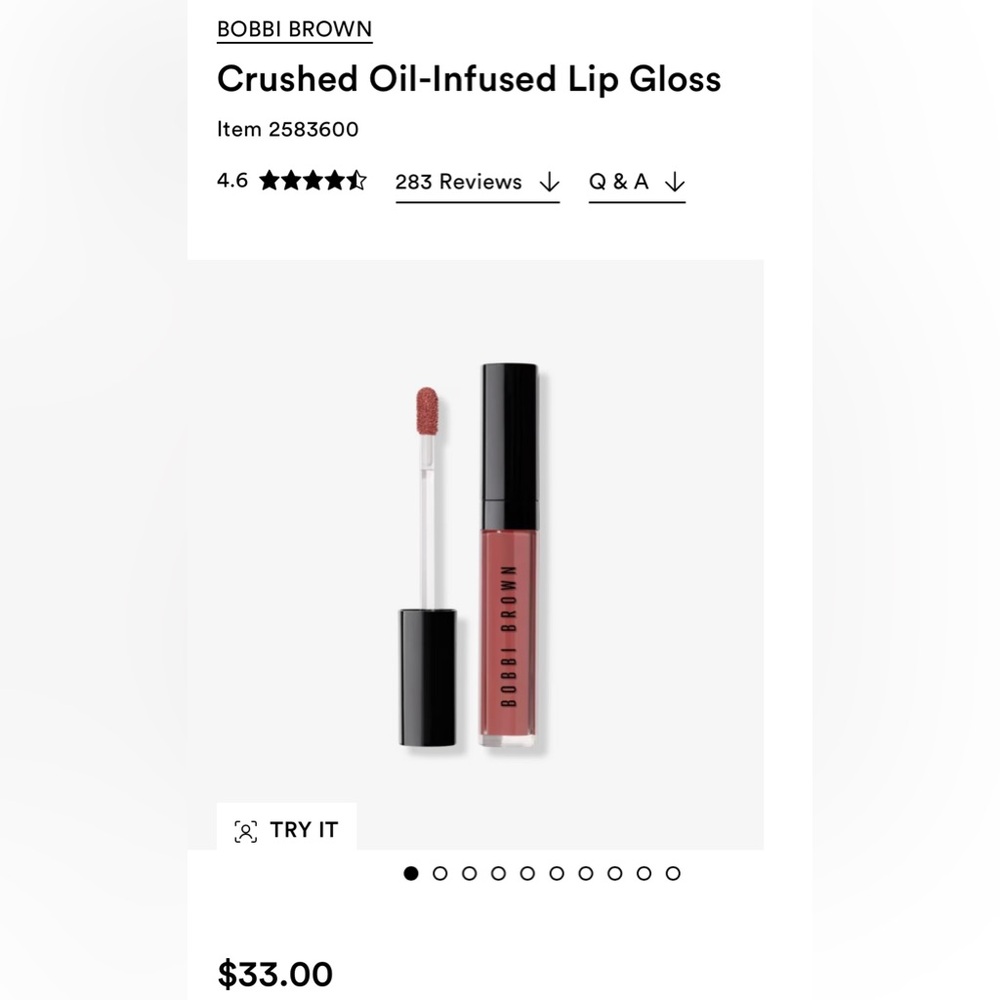 BOBBI BROWN | “Force of Nature” | Crushed Oil-Infused Lip Gloss (Brand New!) 💜 - Picture 14 of 15